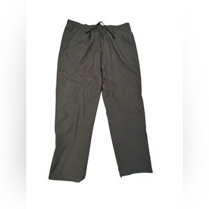 SB Tech Men's Black Athletic Pants XL Zip Ankle Cuffs‎ Drawstring Waist